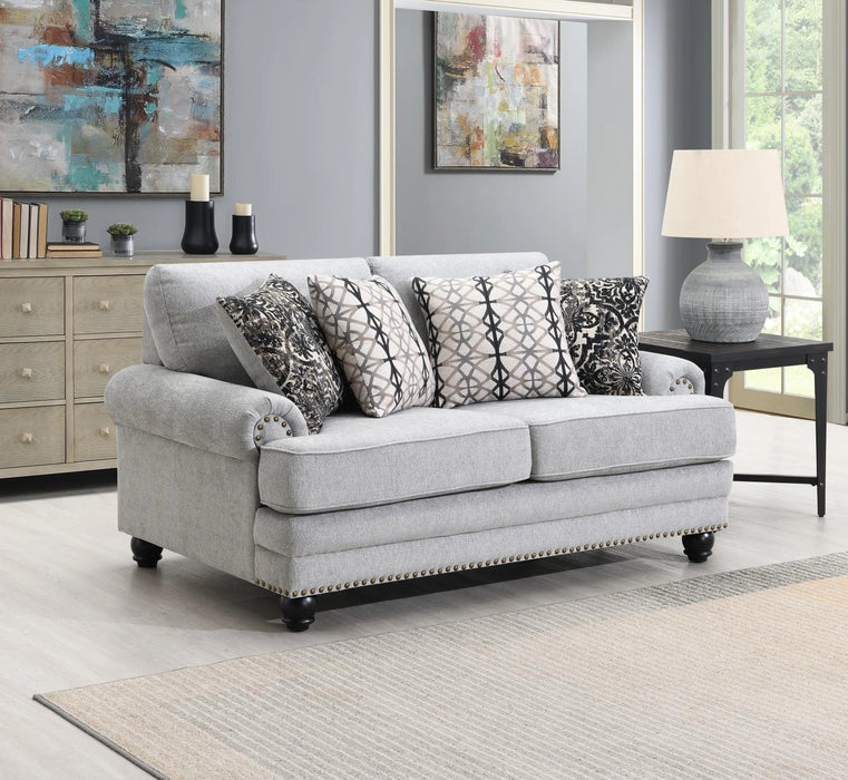 U237 Gray Loveseat