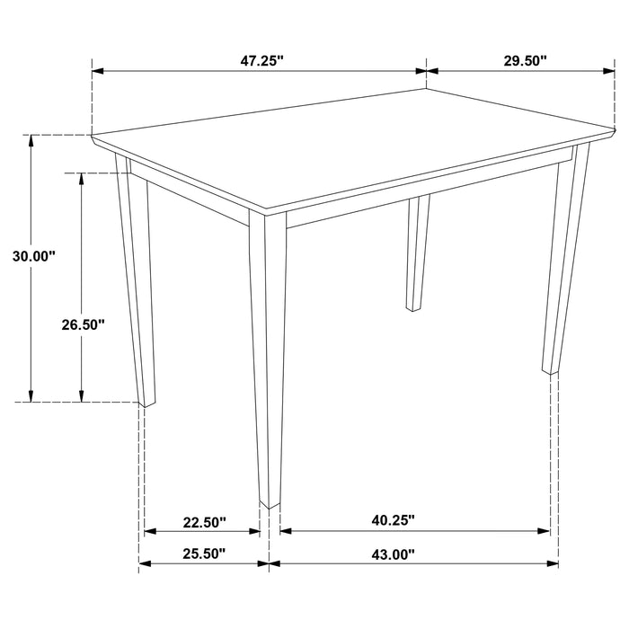 Gomez 5 Pc Dining Set