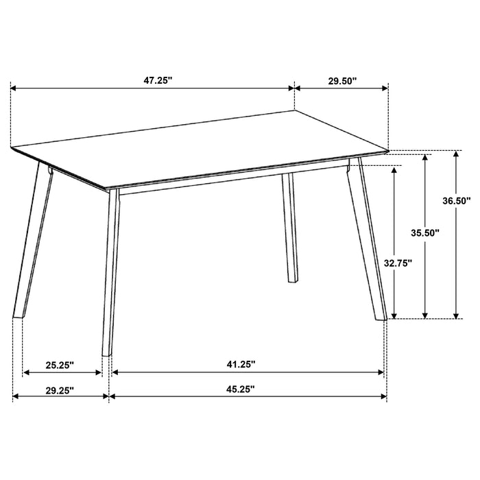 Robbie 5 Pc Counter Height Dining Set