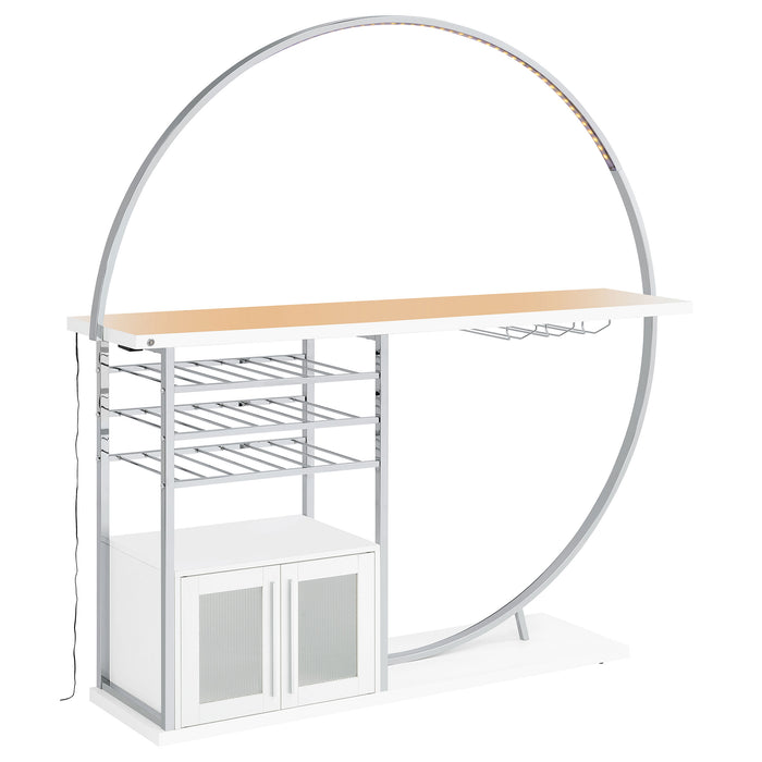 Risley Wine Cabinet with LED Lighting