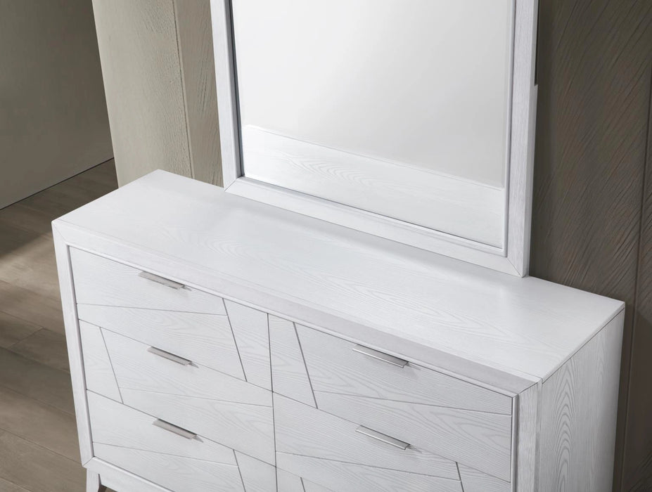 King Bed Frame - Dresser - Mirror - Chest - Nightstand