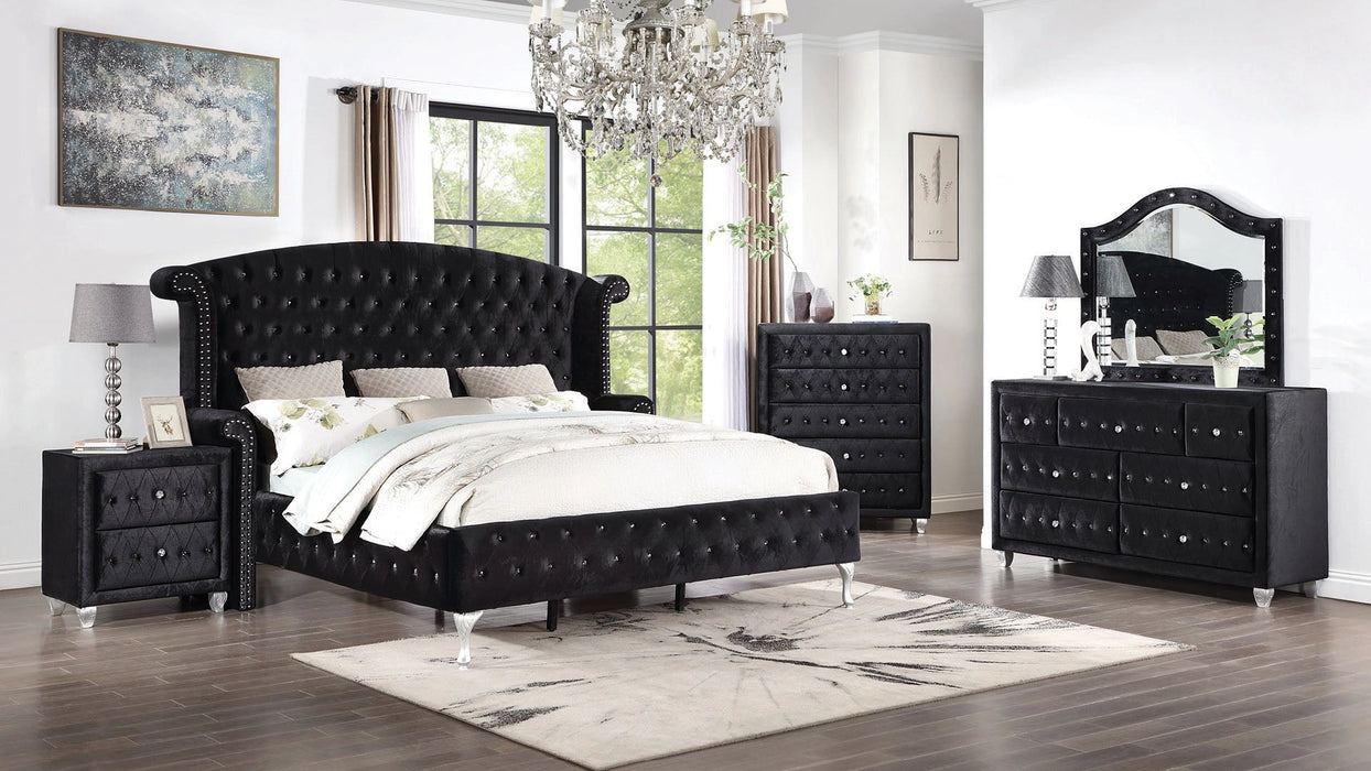 Melania QUEEN BED - B039-Q