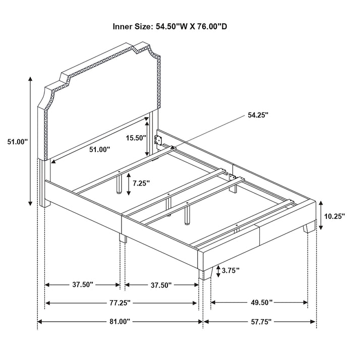 Tamarac Panel Bed