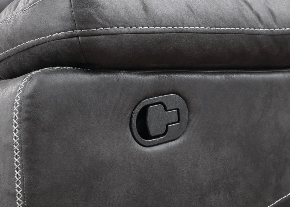 U170 Gray Motion Recliner