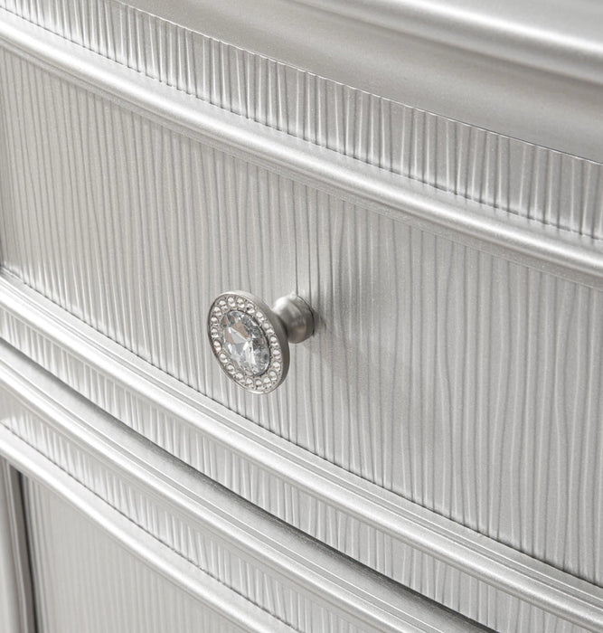 Silver King Bed