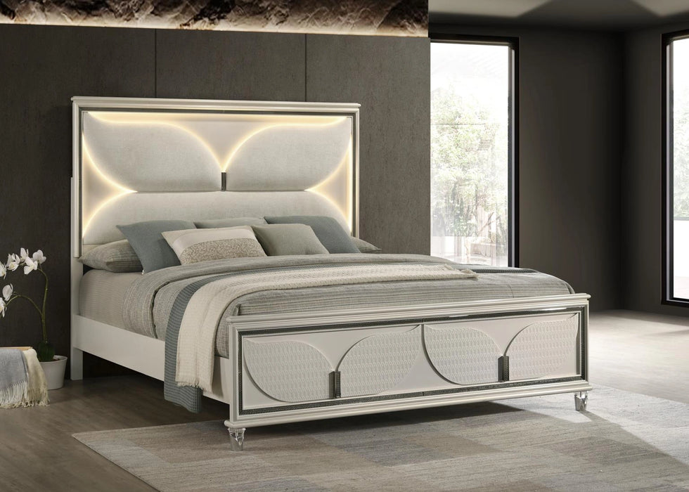 Mysterious Gold Queen Bed