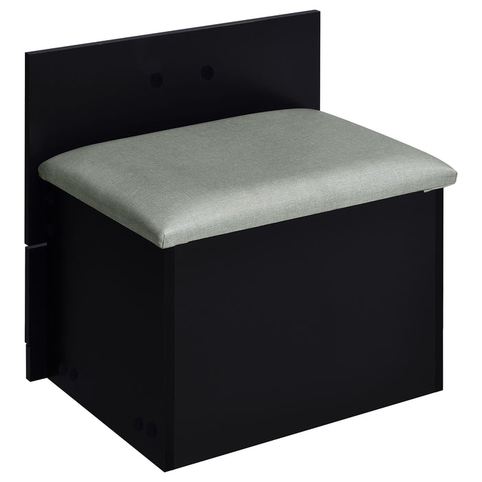 Danbury Makeup Vanity Table with LED Mirror and Stool