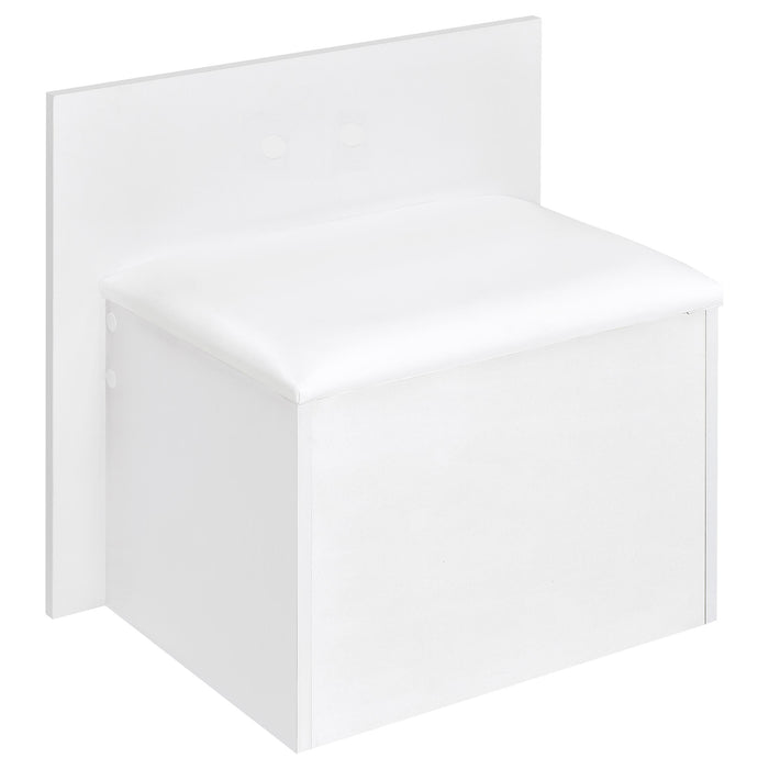 Flora Makeup Vanity Table with LED Mirror and Stool