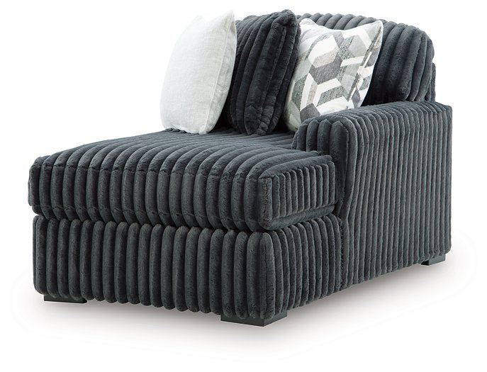 Midnight-Madness Sectional Sofa with Chaise