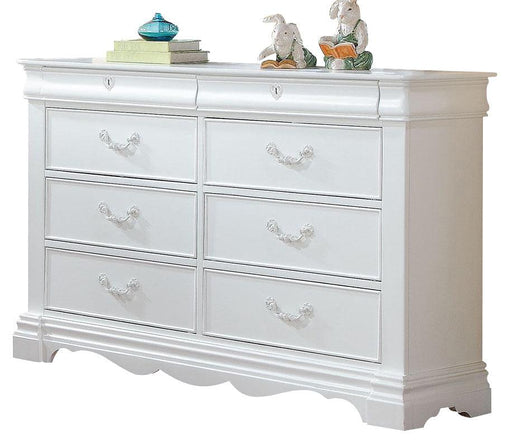 ACME Estrella Youth Dresser in White 30245 image