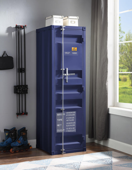 Cargo Blue Wardrobe (Single Door) image