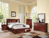 Louis Philippe III Cherry Queen Bed image