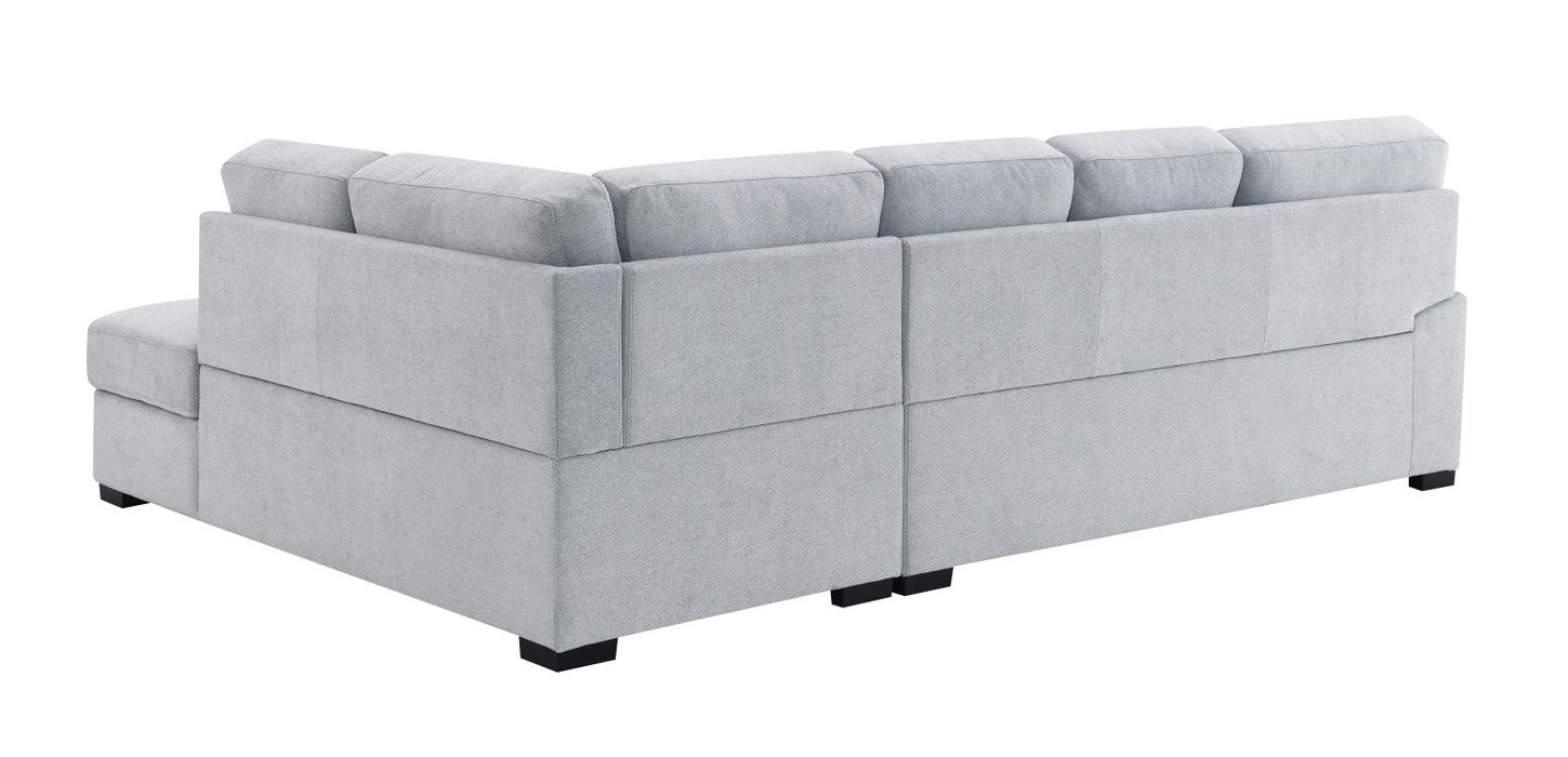 Blue 2 Pc Sectional