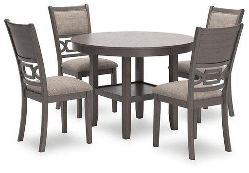 Wrenning Dining Table and 4 Chairs and Bench (Set of 6)