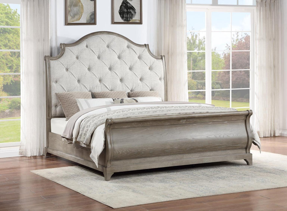 B022 Gray Bed