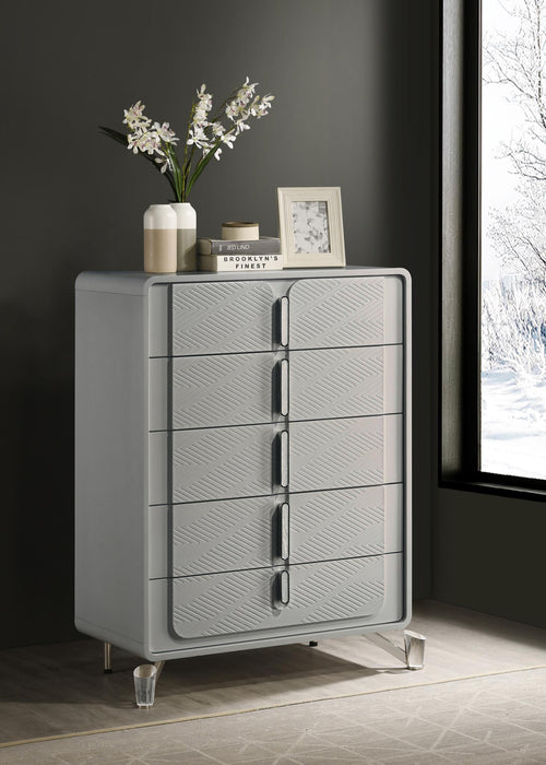 Cool Gray Mirror