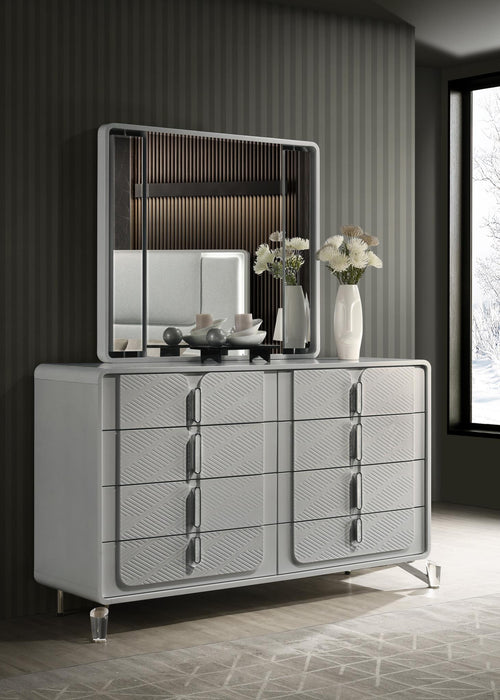 Cool Gray Mirror