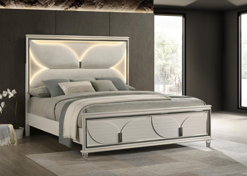 Queen Bed Frame - Dresser - Mirror - Chest - Nightstand