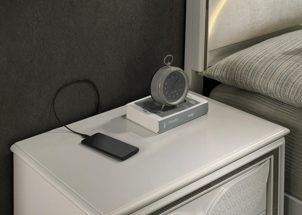 Queen Bed Frame - Dresser - Mirror - Chest - Nightstand