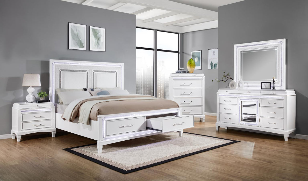 Queen Bed - Dresser - Mirror