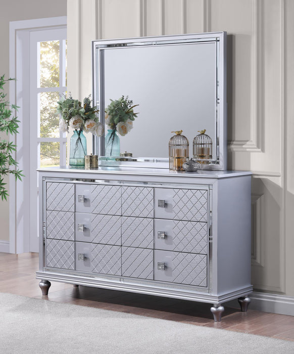 B048 Silver Dresser