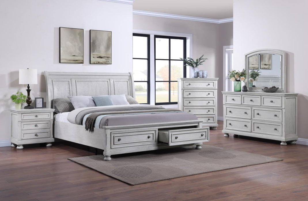 B071 Bed Frame-Dresser-Mirror-Chest-Nightstand