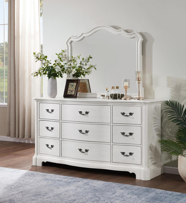 Antique White Chest