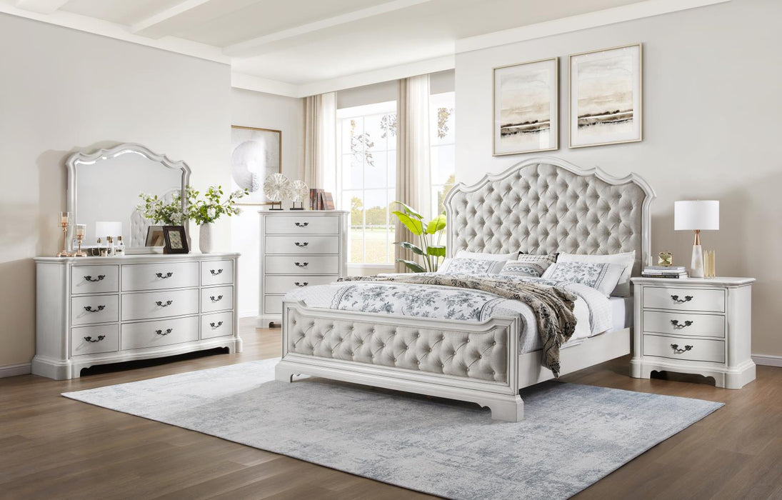 Antique White Mirror