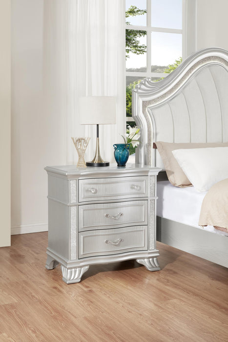 Queen Bed Frame - Dresser - Mirror - Chest - Nightstand