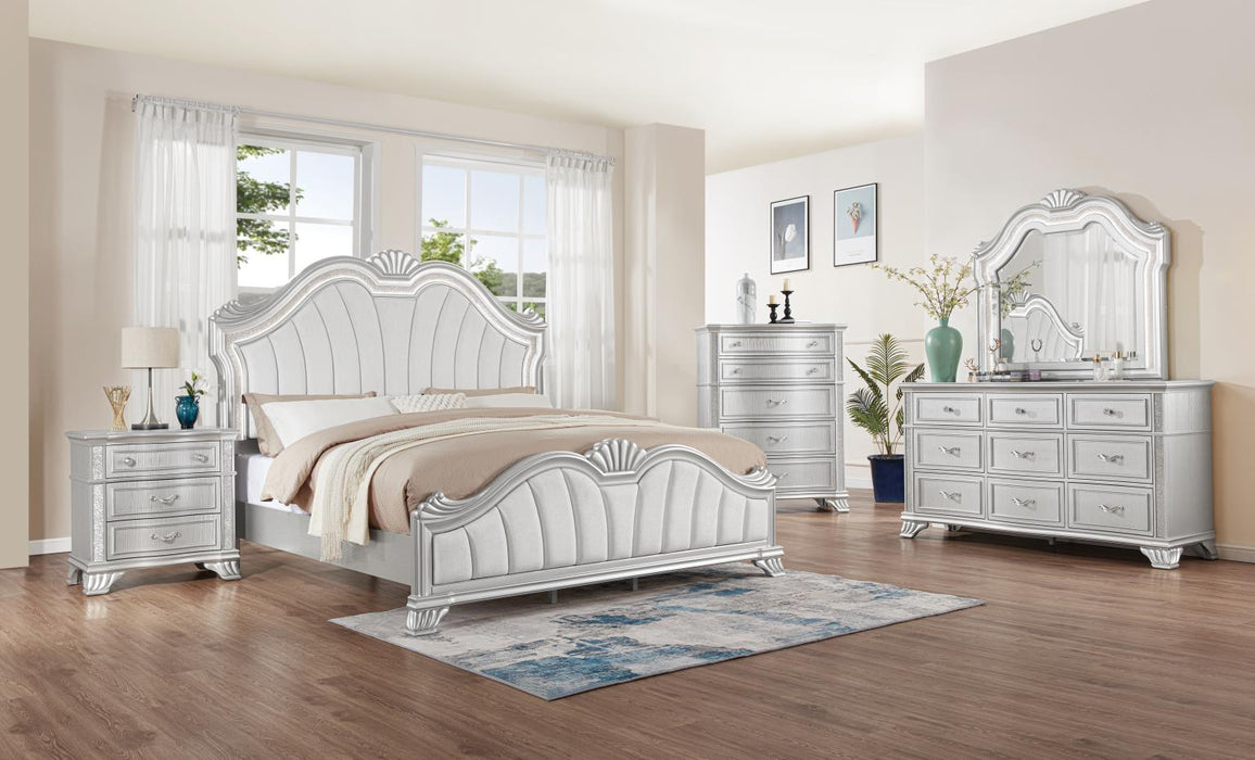 Queen Bed-Dresser-Mirror