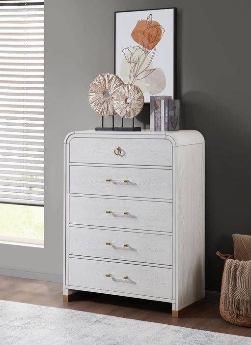 King Bed-Dresser-Mirror