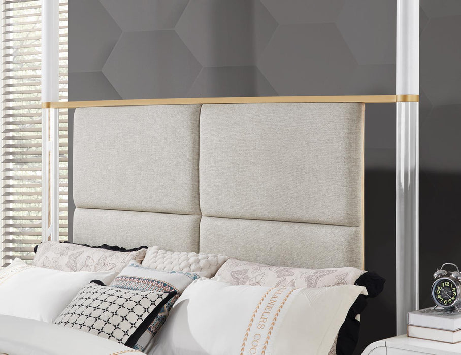 White Canopy King Bed