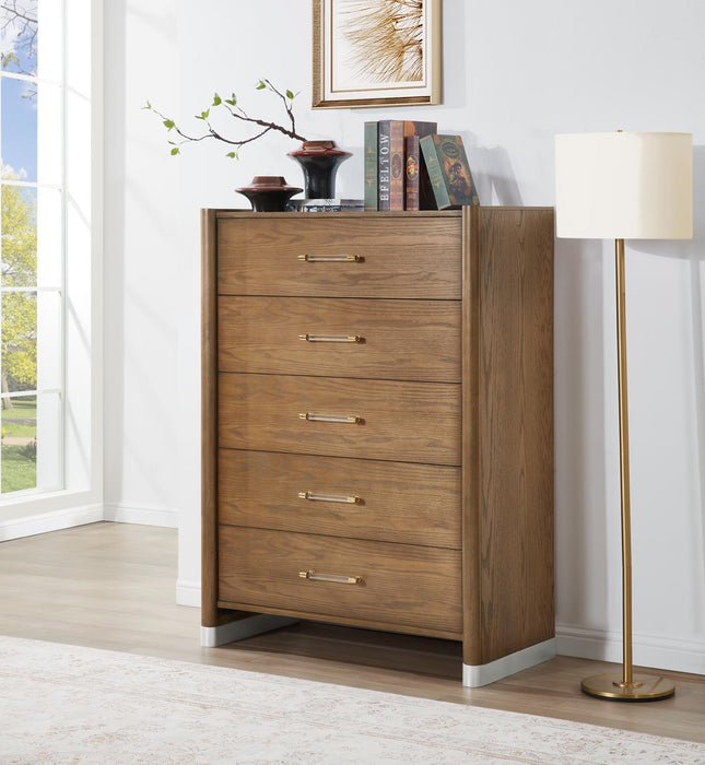 Queen Bed Frame - Dresser - Mirror - Chest - Nightstand