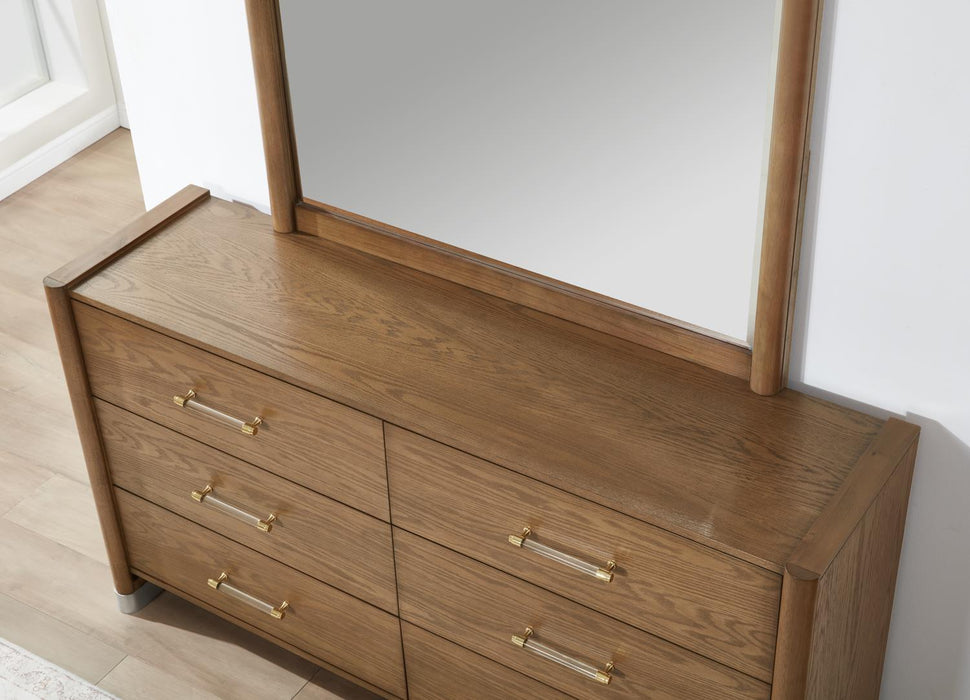 Warm Brown Mirror