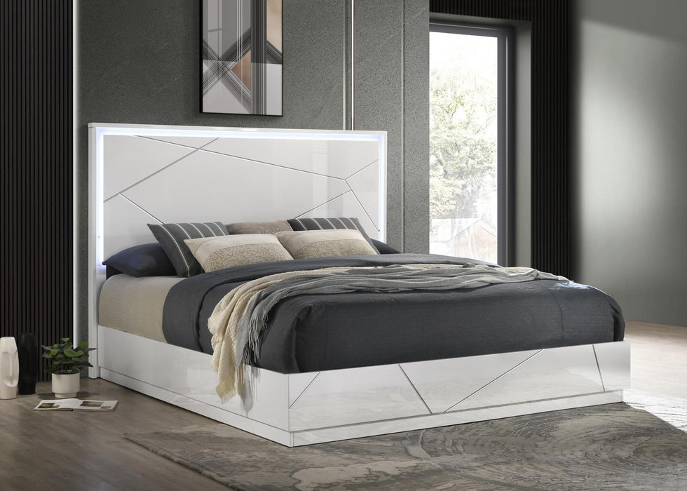 King Bed Frame - Dresser - Mirror - Chest - Nightstand
