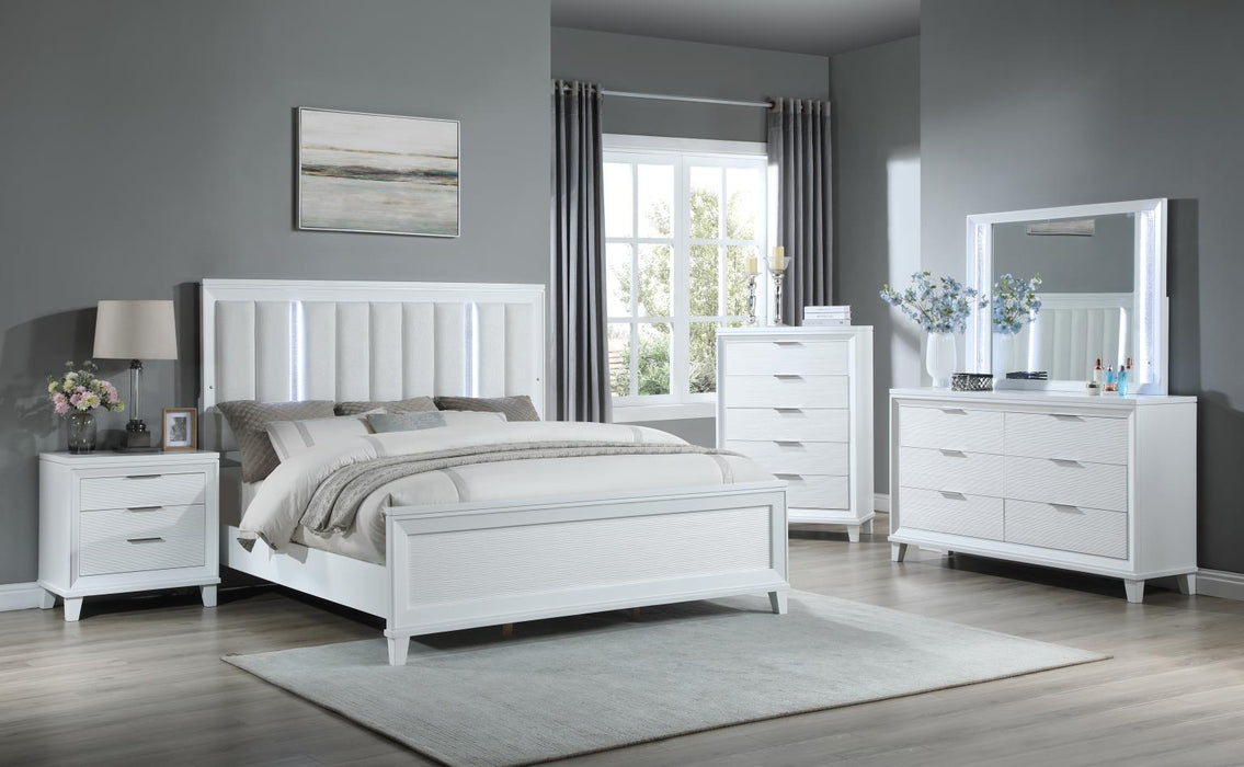 Queen Bed-Dresser-Mirror