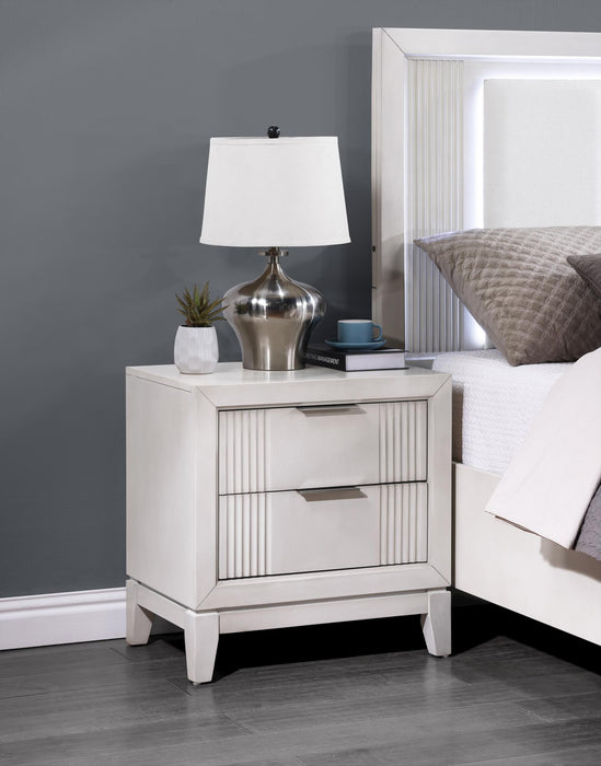 B252 Beige Night Stand