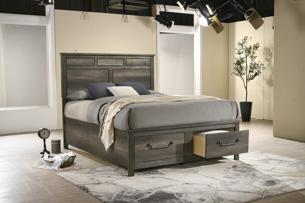B271 Ash Gray Bed