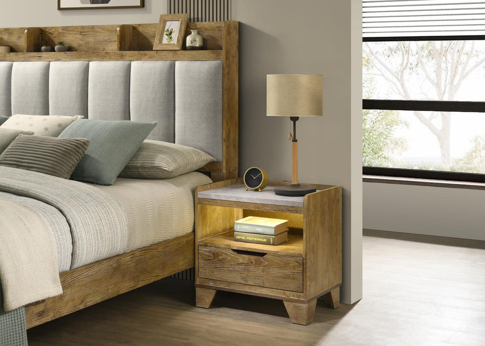 Queen Bed Frame - Dresser - Mirror - Chest - Nightstand