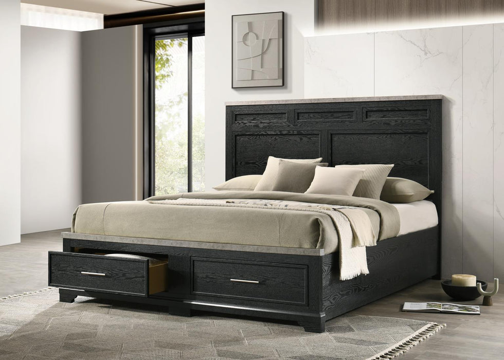Black King Bed