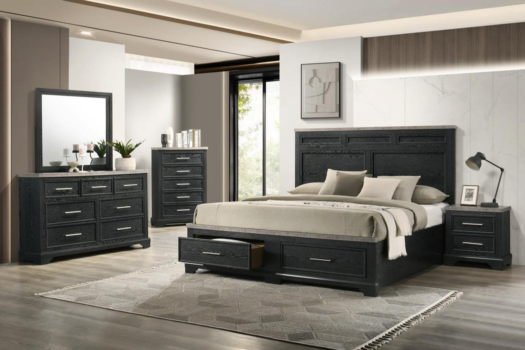 Black Queen Bed
