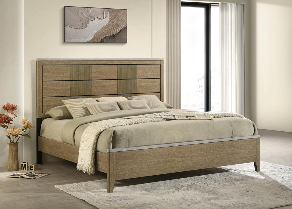 Queen Bed Frame - Dresser - Mirror - Chest - Nightstand