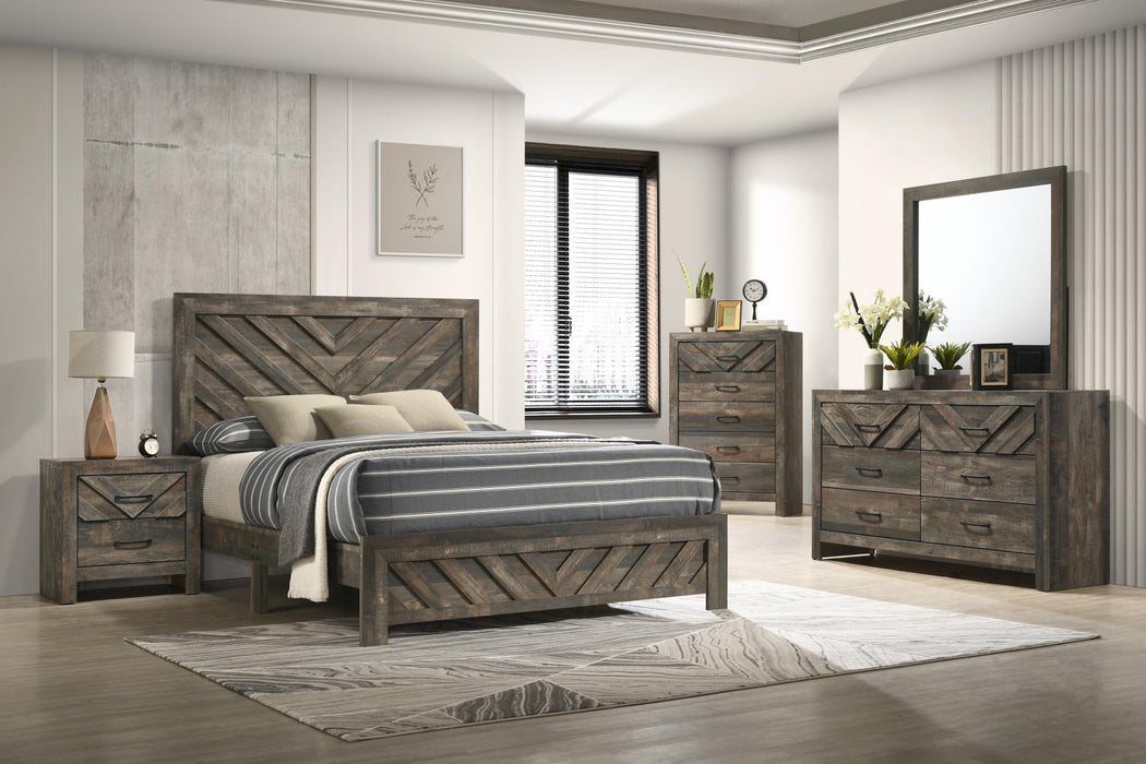 B500 Bed Frame-Dresser-Mirror-Chest-Nightstand