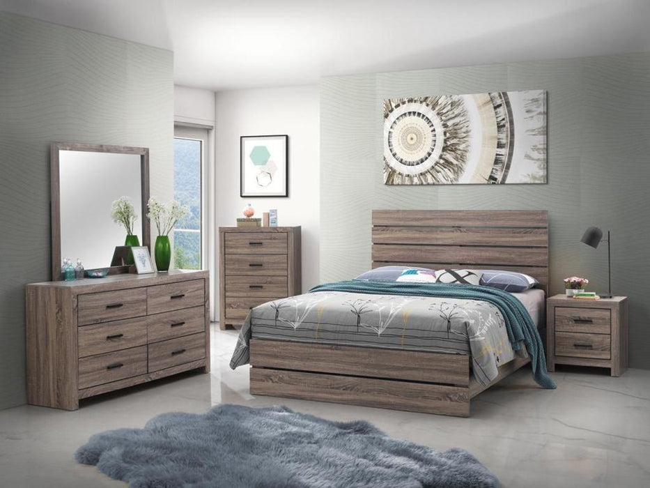 B516 Barrel Oak Nightstand
