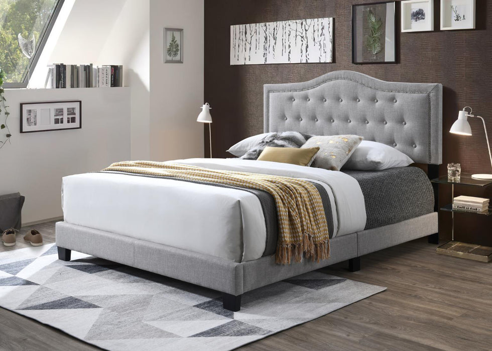 B601 Light Gray Bed