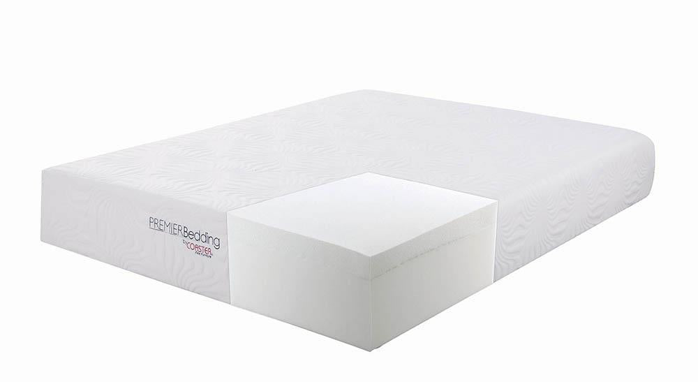 Ian Queen Memory Foam Mattress White