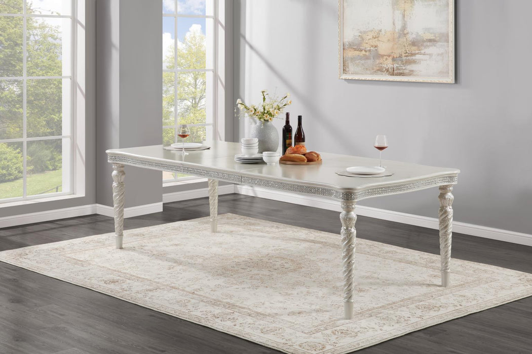 Silver Dining Table
