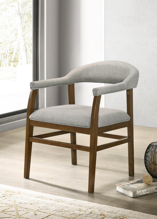 D071 Dark Walnut Dining Chair 2-Box