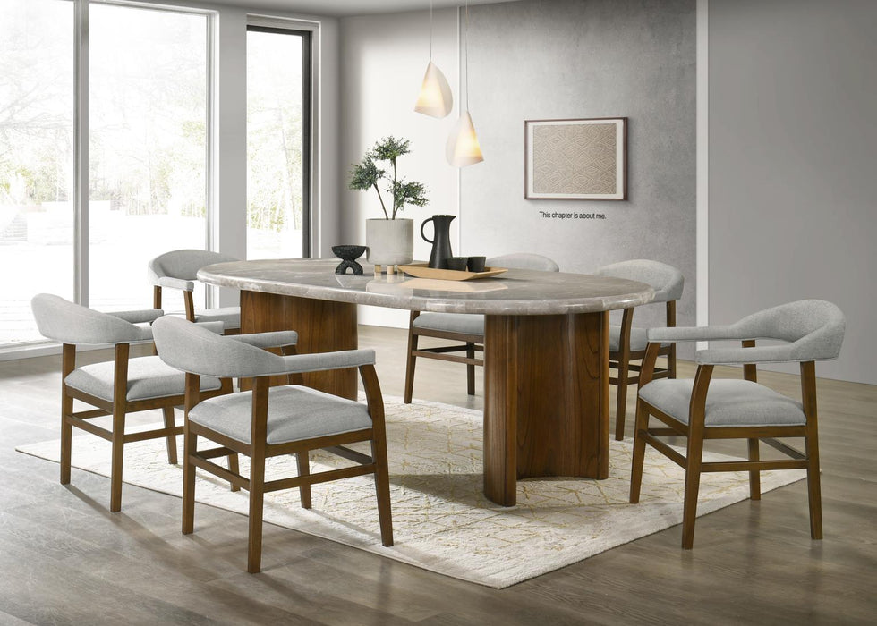 D071 Dining Table-Side Chairs