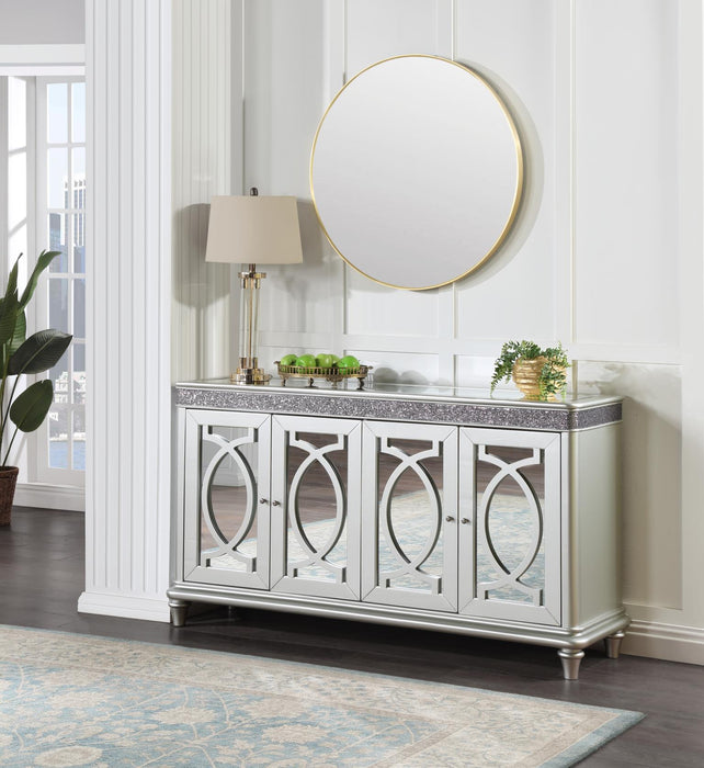 D107 Dining Table-4 Side Chairs